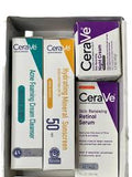 Cerave 4 In 1 Skincare Kit Night Cream, Sunblock, Cleanser & Serum For Radiant Skin